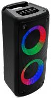 Портативная колонка с микрофоном FUMIKO STELLAR 510 черная RGB-подсветка, FBS29-01
